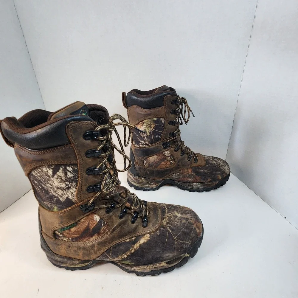 Redhead Expedition Waterproof Thinsulate Hunting Boots 8 1/2 M Thinsulate Camo